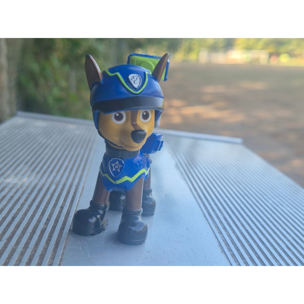 Action Figure Paw Patrol Kids Blue Spy Gear Chase 507